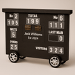 Personalised Cricket Scoreboard Desk Tidy –  Desktop Accessory for Cricket Fans