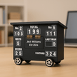 Personalised Cricket Scoreboard Desk Tidy –  Desktop Accessory for Cricket Fans