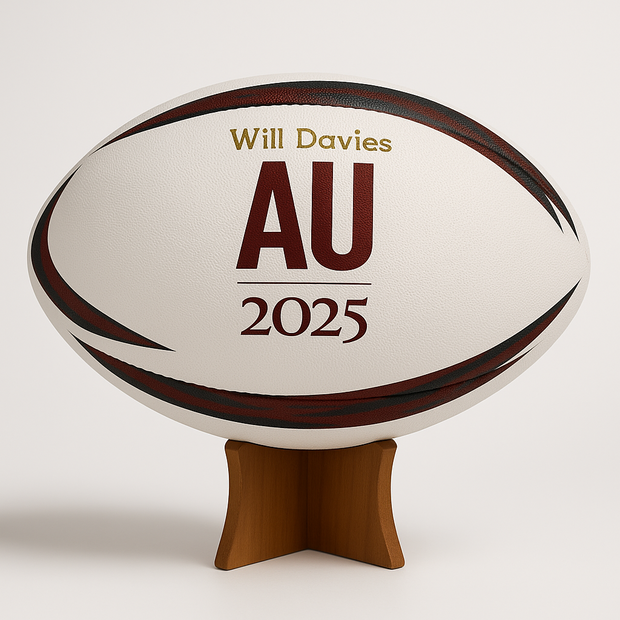 Personalised British And Irish Lions 2025 Rugby Ball