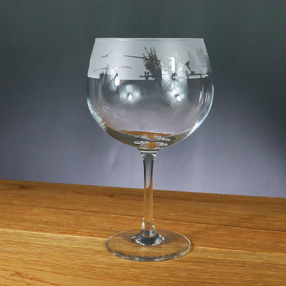 Fishing Themed Gin Balloon