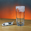 Fishing Themed Highball Tumbler Glass