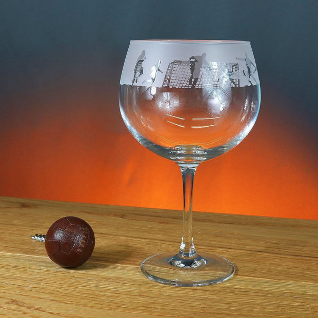 Football Themed Gin Balloon