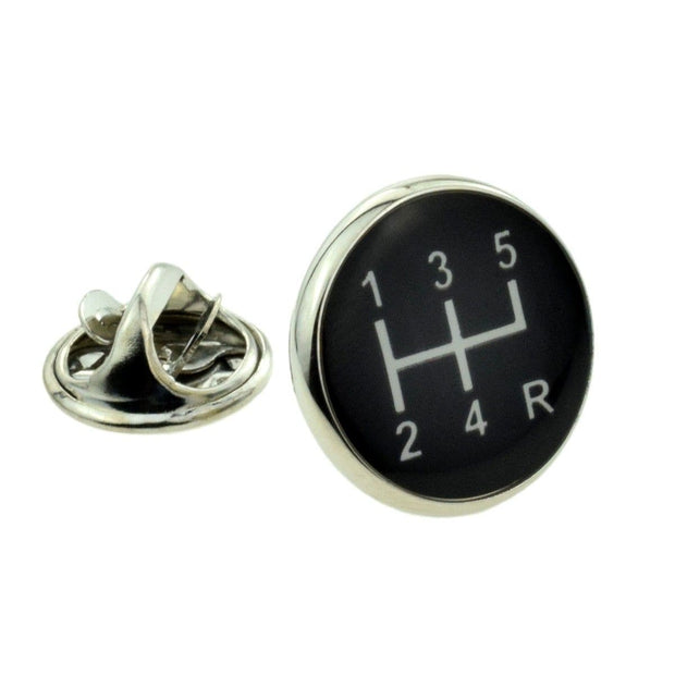 Gear Stick Lapel Pin