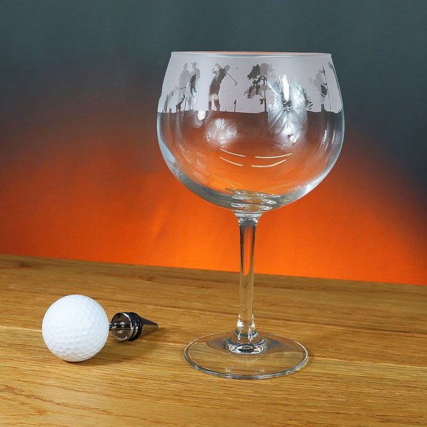 Golf Themed Gin Balloon