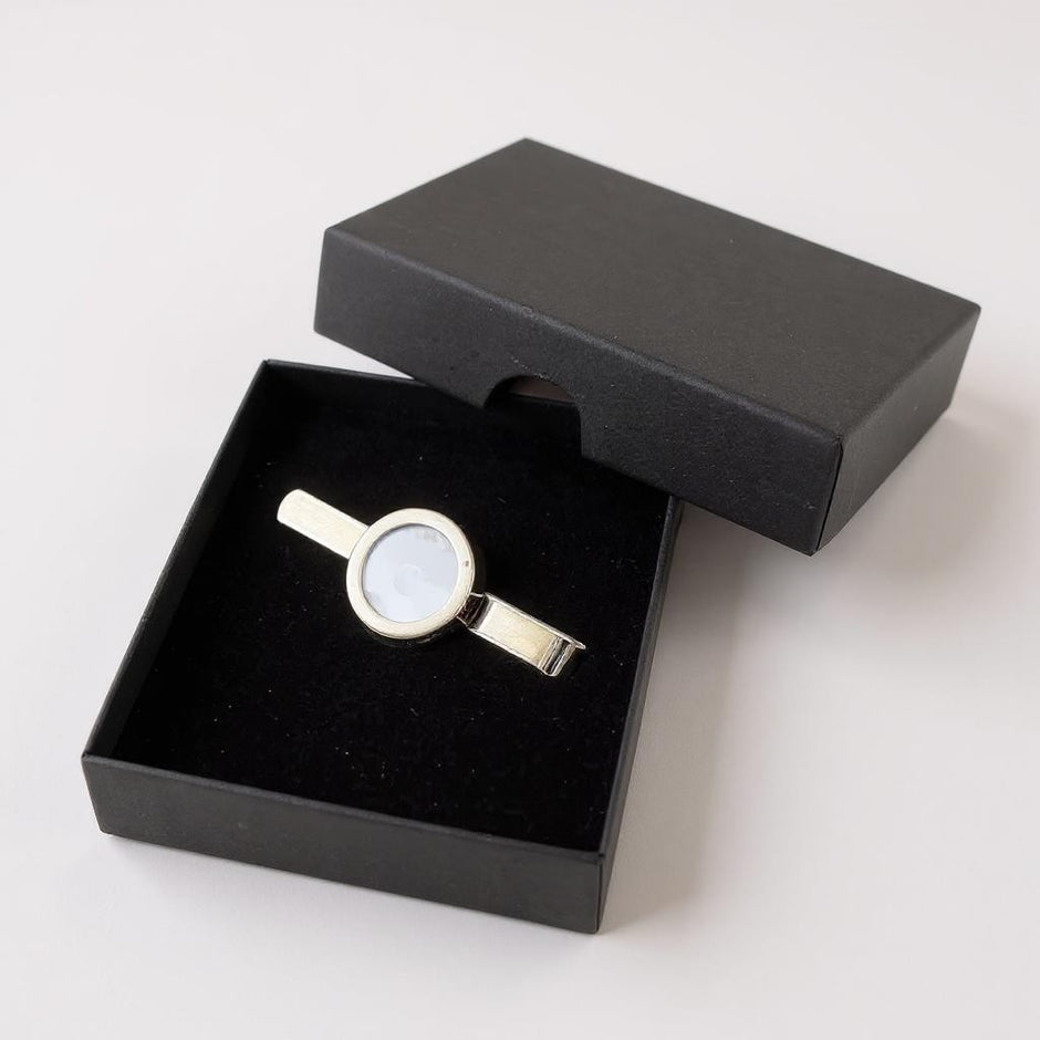 Personalised Golf Ball Tie Slide/Bar