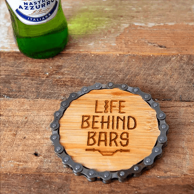 Bike Chain Coasters (Pack of Two)
