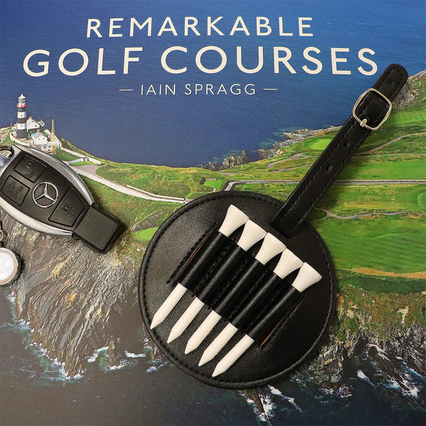 Personalised Golf Bag Medal Tee Holder
