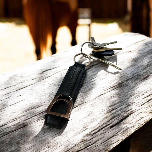 Personalised Equestrian Stirrup Keyring