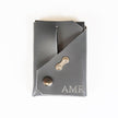 Personalised Recycled Cycling Wallet Grey