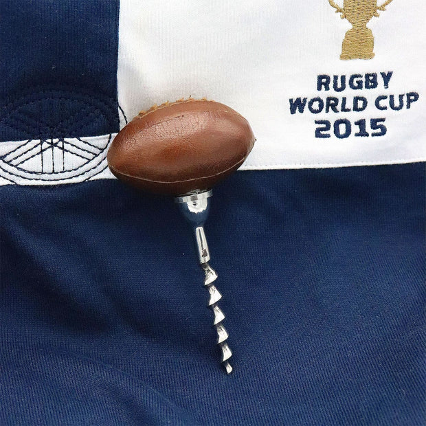 Personalised Rugby Ball Corkscrew