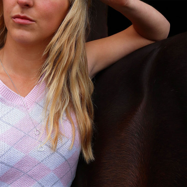 equestrian necklace, horse lover gift