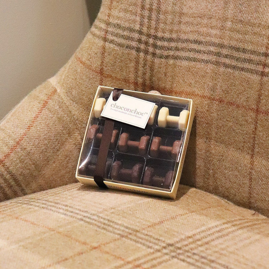 Premium Belgian Chocolate  Dumbbells