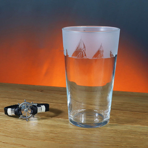 Sailing Themed Pint Glass