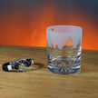 Sailing Themed Whisky Tumbler Glass