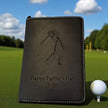 Personalised Leather Golf Scorecard: Handmade Luxury Golf Gift