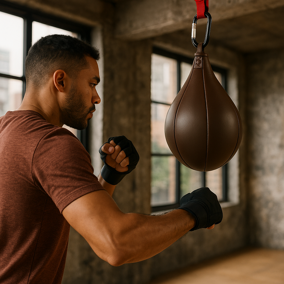 Personalised Leather Boxing Speedball
