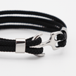 Personalised Silver Anchor Bracelet